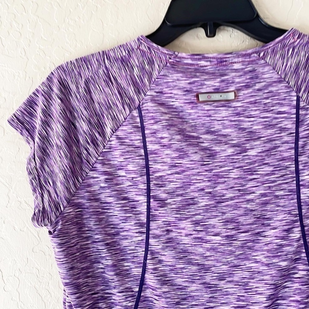 🌿Final Sale Athleta V Neck Athletic Shirt - Picture 7 of 9